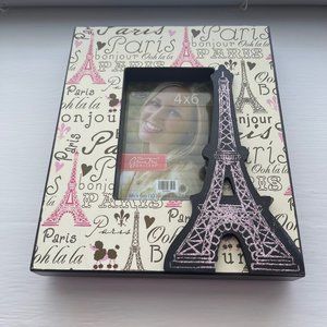 New Paris Picture Frame Eiffel Tower for 4 by 6 inch photo